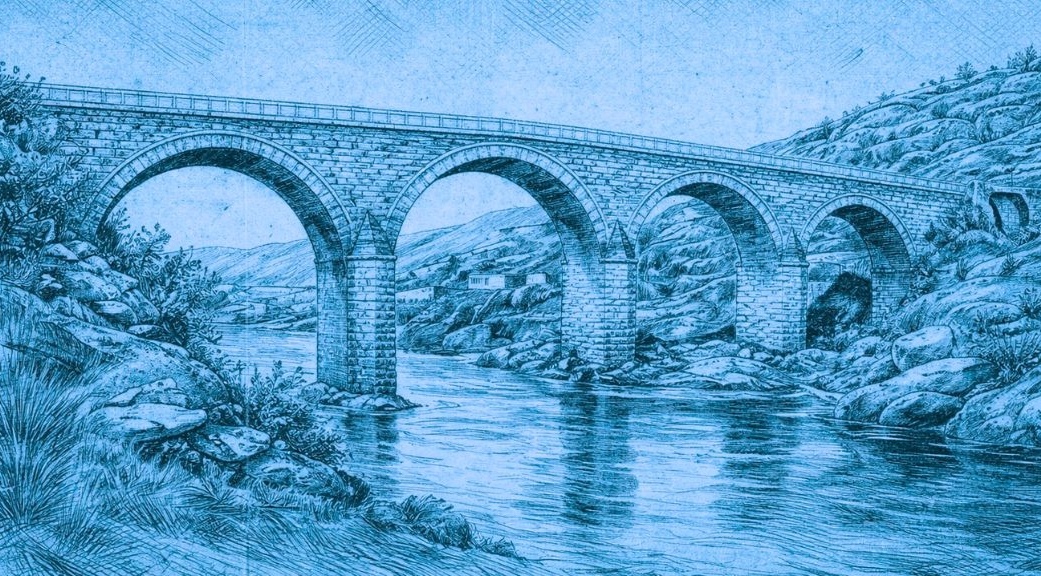 Hellenic Bridge Illustration